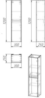 Пенал Stella Polar Эвита 30см тёмно-серый SP-00001058